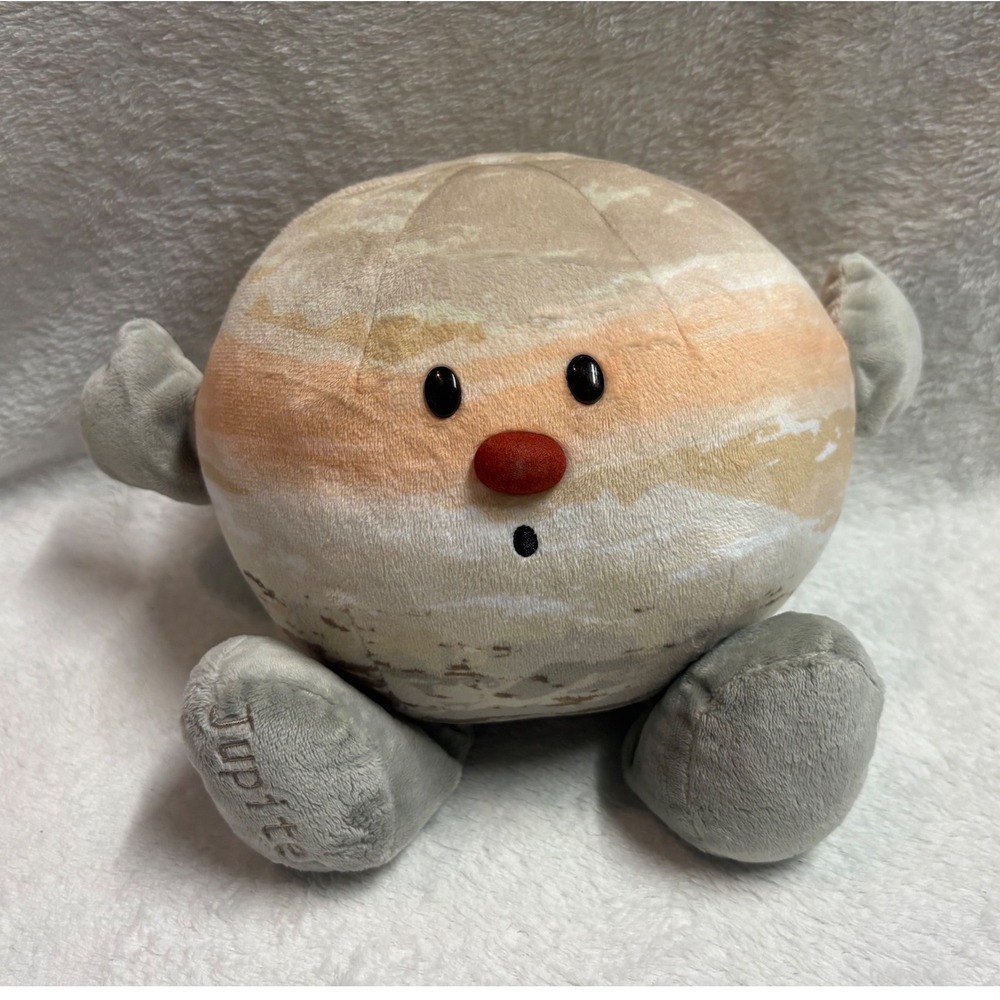 Celestial Buddies Jupiter Planet Plush Stuffed Toy Educational Space Theme